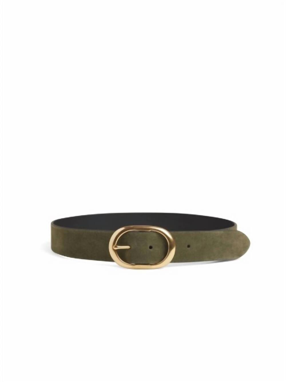 NEW FAVORITE DAUGHTER women's the suede jean belt in smoketree